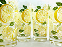 Load image into Gallery viewer, Culver Signed Mid-Century Lemon Highball Glasses (Set of 4)
