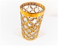 Load image into Gallery viewer, Imperial Glass Mid-Century Golden Chains Highball Single Glass
