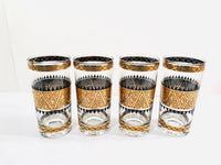 Load image into Gallery viewer, Culver Signed Mid-Century 22-Karat Gold Samoa Glasses (Set of 4)
