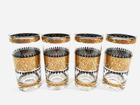 Load image into Gallery viewer, Culver Signed Mid-Century 22-Karat Gold Samoa Glasses (Set of 4)
