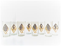 Load image into Gallery viewer, Anchor Hocking Happy Time You and Me Glasses (Set of 8)
