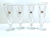 Load image into Gallery viewer, Libbey Mid-Century Adagio Pilsner Glasses (Set of 4)
