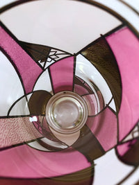 Load image into Gallery viewer, Ned Harris Signed Mid-Century Pink and Purple Abstract Glasses (Set of 4)
