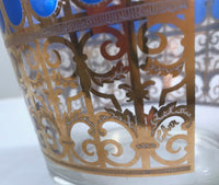 Load image into Gallery viewer, Culver Signed Mid-Century Azure Scroll Ice Bucket
