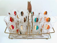 Load image into Gallery viewer, Fred Press Signed Mod Circle Glasses and Carrier (8 glasses)
