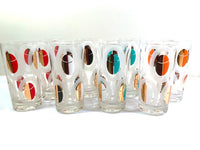 Load image into Gallery viewer, Fred Press Signed Mod Circle Glasses and Carrier (8 glasses)
