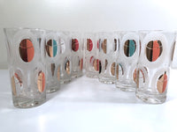 Load image into Gallery viewer, Fred Press Signed Mod Circle Glasses and Carrier (8 glasses)
