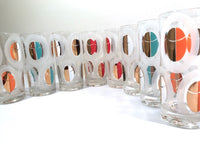 Load image into Gallery viewer, Fred Press Signed Mod Circle Glasses and Carrier (8 glasses)
