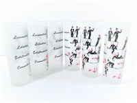 Load image into Gallery viewer, Federal Glass What Level Are You Humorous Tall Collins Glasses (Set of 6)
