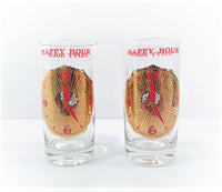 Load image into Gallery viewer, Vintage It&#39;s Five O&#39;clock Somewhere Happy Hour Glasses (Set of 2)
