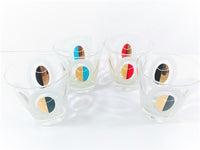 Load image into Gallery viewer, Fred Press Signed Sassafras  Double Old Fashion Glasses (Set of 4)
