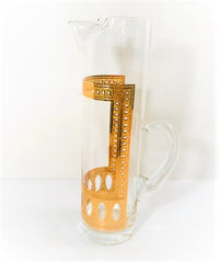 Load image into Gallery viewer, Culver Signed Mid-Century Antigua Tall Cocktail Pitcher
