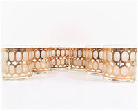 Load image into Gallery viewer, Cera Signed Mid-Century Golden Windows Glasses (Set of 6)
