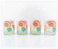 Load image into Gallery viewer, Culver Signed Mid-Century Seaside Double Old Fashion Glasses (Set of 4)
