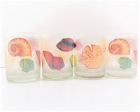Load image into Gallery viewer, Culver Signed Mid-Century Seaside Double Old Fashion Glasses (Set of 4)
