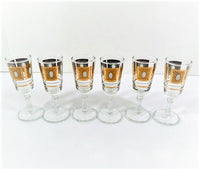 Load image into Gallery viewer, Fred Press Signed Jewel Mid-Century 7-Piece Port /Cordial Set
