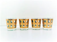 Load image into Gallery viewer, Culver Mid-Century Pisa 22-Karat Gold Glasses (Set of 4)
