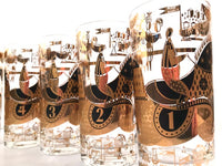 Load image into Gallery viewer, Georges Briard Signed Mid-Century Kentucky Derby Complete 8-Piece Set
