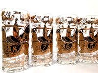 Load image into Gallery viewer, Georges Briard Signed Mid-Century Kentucky Derby Complete 8-Piece Set
