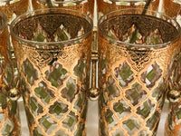 Load image into Gallery viewer, Culver Signed Mid-Century Valencia 8-Piece Highball Glasses With Carrier
