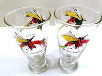 Load image into Gallery viewer, Vintage Fly Fishing Lures Pilsner Glasses (Set of 2)
