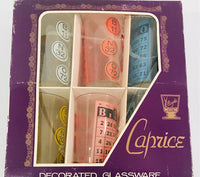 Load image into Gallery viewer, Caprice Glass Mid-Century BINGO Glasses (Set of 6)
