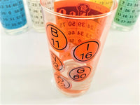 Load image into Gallery viewer, Caprice Glass Mid-Century BINGO Glasses (Set of 6)
