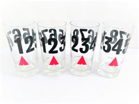 Load image into Gallery viewer, Georges Briard Signed Mid-Century Number Highball Glasses (Set of 8)
