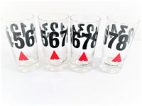 Load image into Gallery viewer, Georges Briard Signed Mid-Century Number Highball Glasses (Set of 8)
