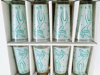 Load image into Gallery viewer, Hickok Modern Golfer Frosted Glasses (Set of 8)
