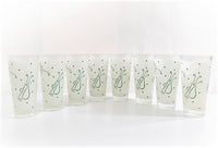 Load image into Gallery viewer, Hickok Modern Golfer Frosted Glasses (Set of 8)
