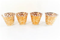 Load image into Gallery viewer, Georges Briard Signed 22-Karat Gold Spanish Scroll Glasses (Set of 4)
