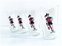 Load image into Gallery viewer, Dominion Glass Mid-Century Jokers Are Wild Glasses (Set of 4)
