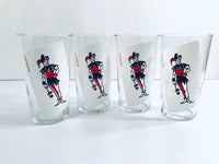 Load image into Gallery viewer, Dominion Glass Mid-Century Jokers Are Wild Glasses (Set of 4)
