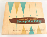 Load image into Gallery viewer, Dominion Glass Company Mid-Century Hospitality Glasses (Set of 8)
