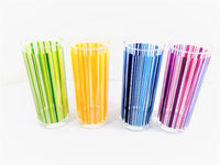 Load image into Gallery viewer, Mid-Century Retro Ocean Stripe Tall Collins Glasses (Set of 4)

