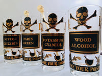 Load image into Gallery viewer, Georges Briard Signed Mid-Century Name Your Poison 15 Piece Bar Set
