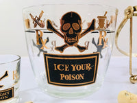 Load image into Gallery viewer, Georges Briard Signed Mid-Century Name Your Poison 15 Piece Bar Set
