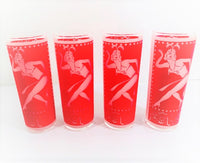 Load image into Gallery viewer, Dominion Glass Mid-Century Flapper Tall Collins Glasses (Set of 4)
