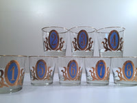 Load image into Gallery viewer, Libbey Mid-Century Crown Collection - Numero (Set of 8 Glasses)
