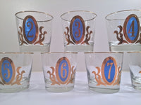 Load image into Gallery viewer, Libbey Mid-Century Crown Collection - Numero (Set of 8 Glasses)
